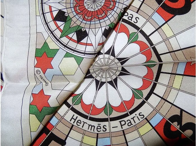 Hermès Rose de compas Multicolor 