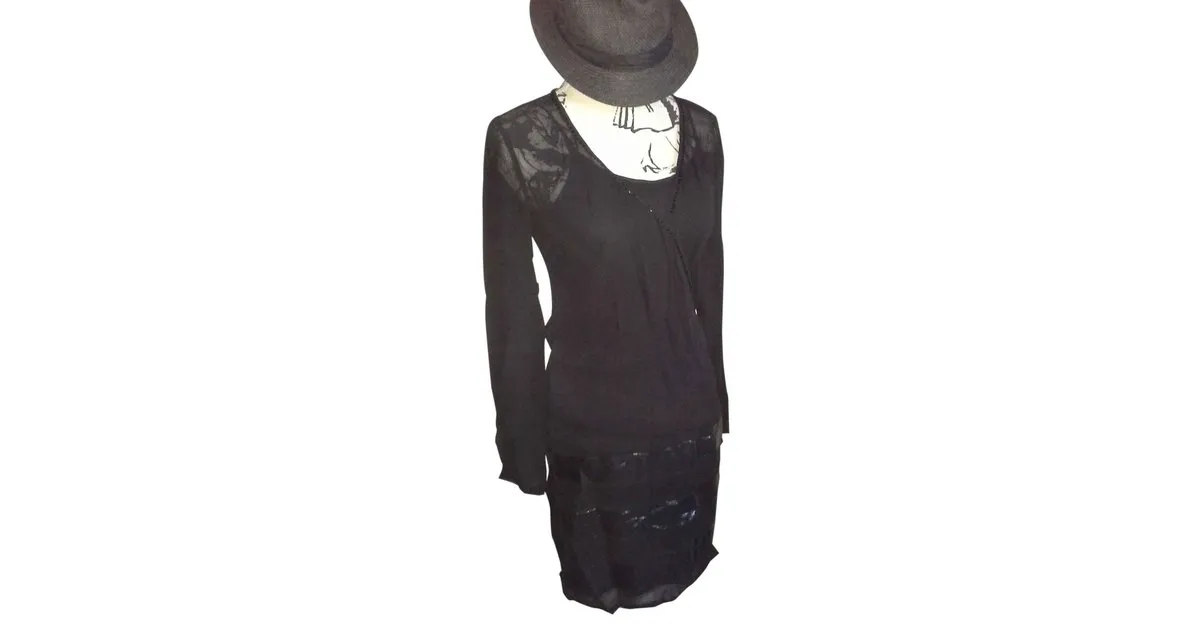 Ikks Vestido Negro 