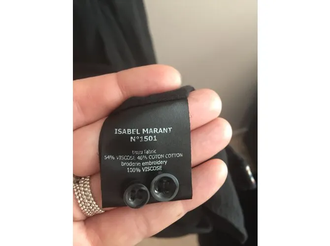 Isabel Marant Tops Negro 