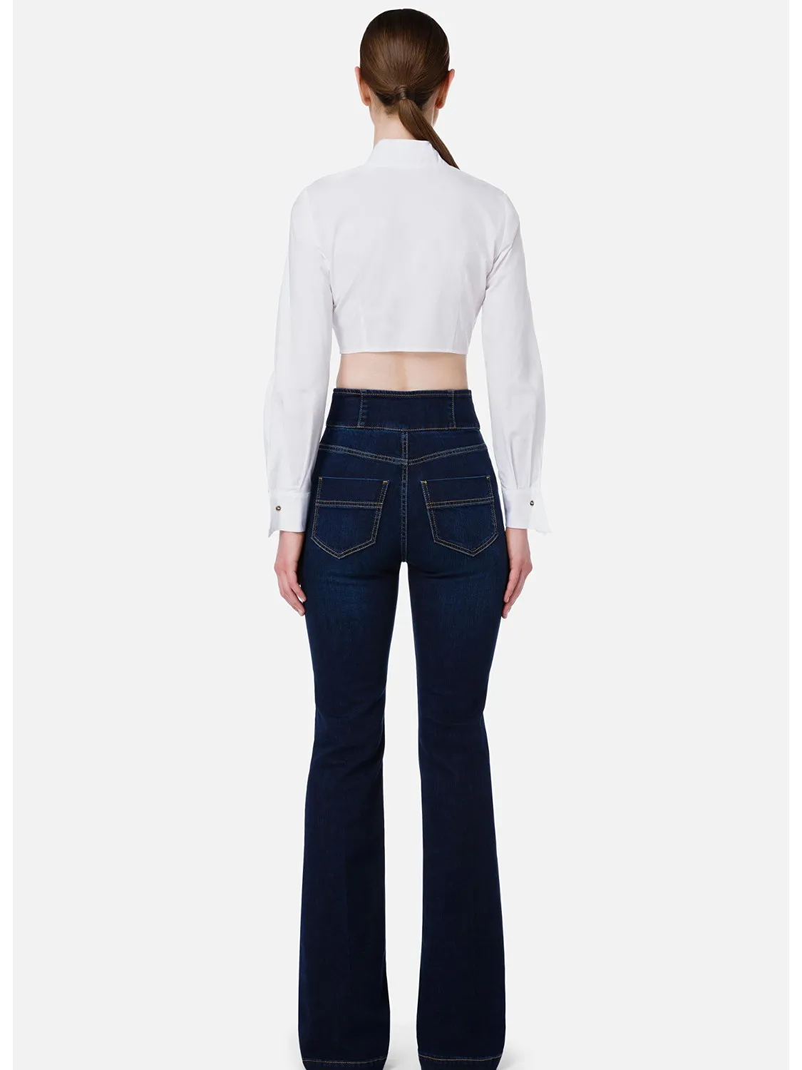 JEANS BOTONADURA ALTA ELISABETTA FRANCHI