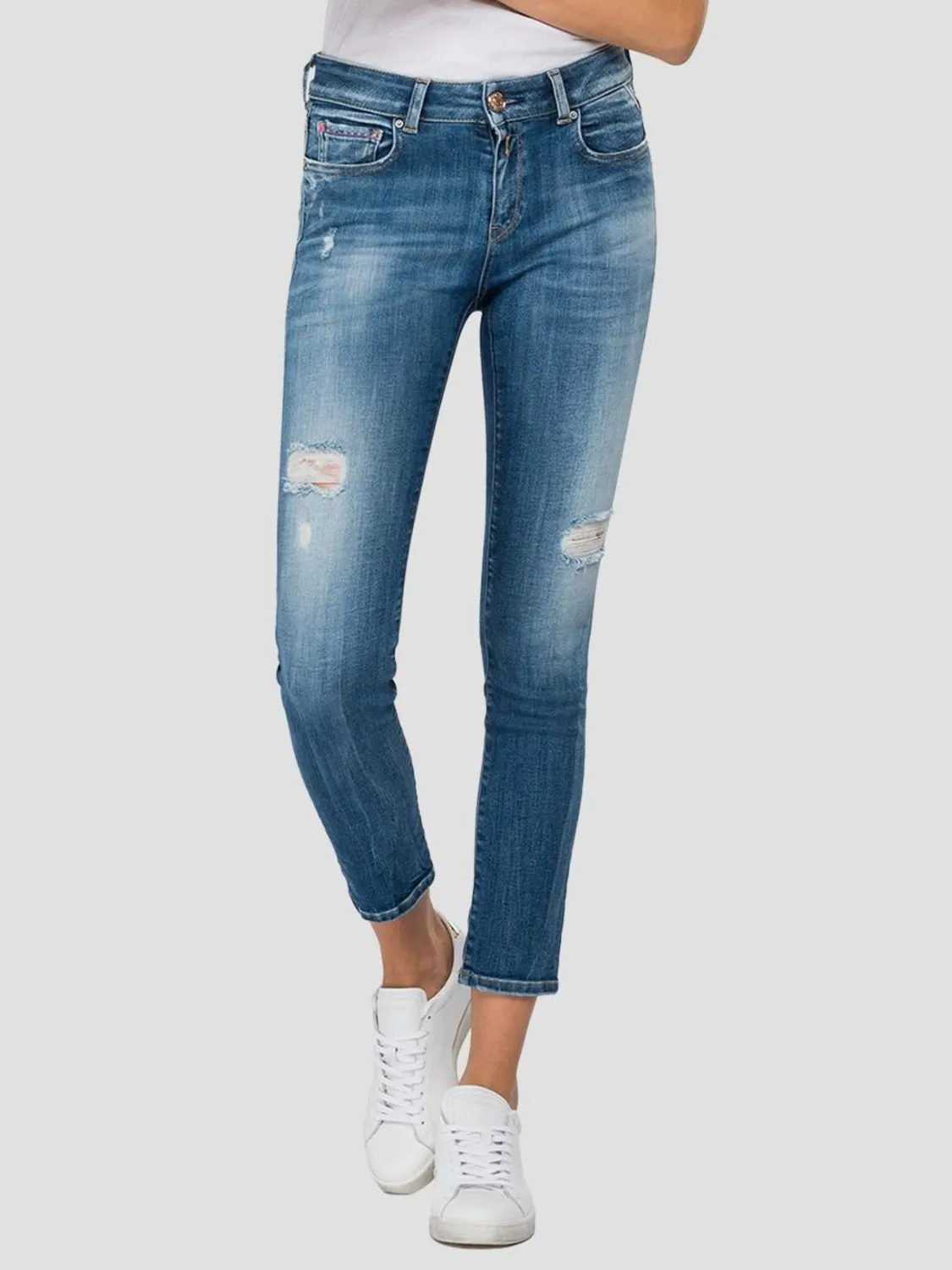 JEANS FAABY SLIM ROSE REPLAY