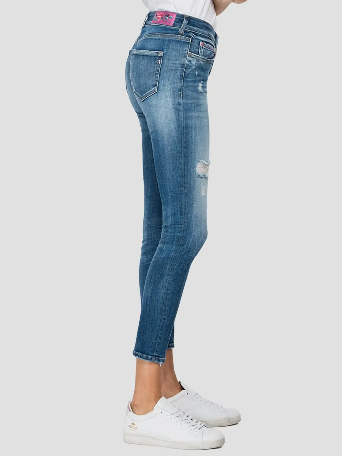 JEANS FAABY SLIM ROSE REPLAY