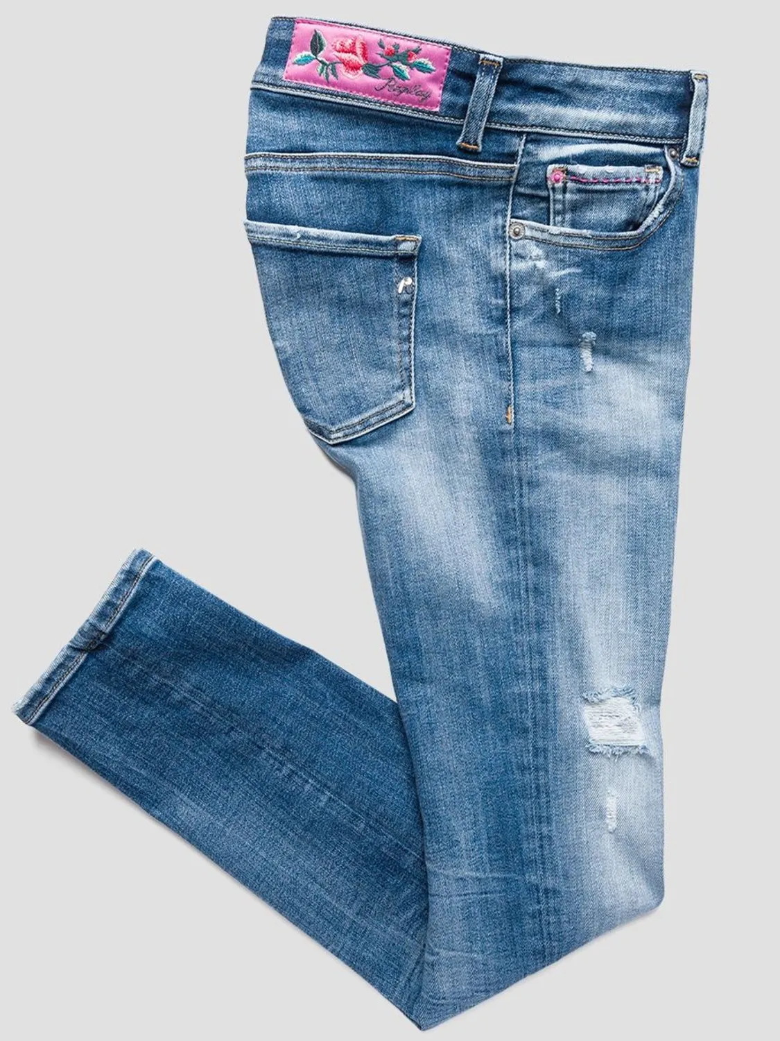 JEANS FAABY SLIM ROSE REPLAY