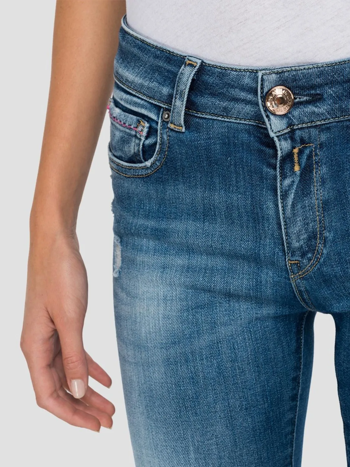 JEANS FAABY SLIM ROSE REPLAY