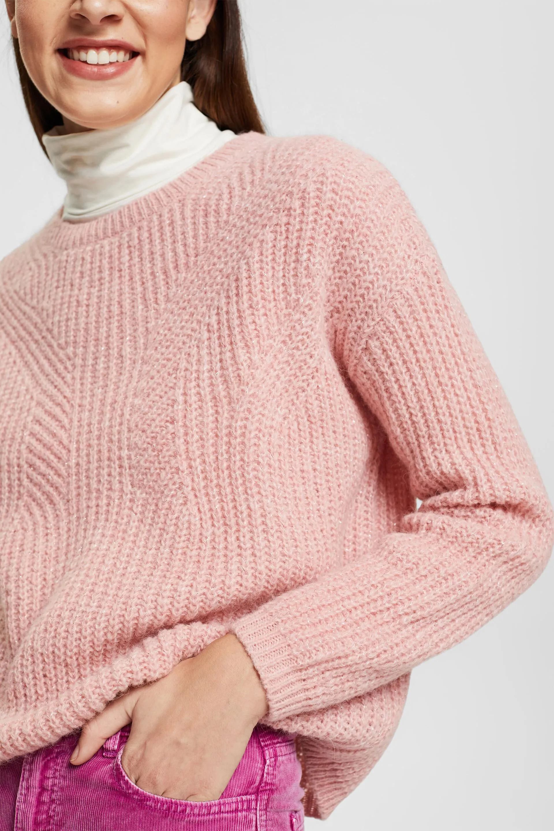 Jersey brillante con alpaca