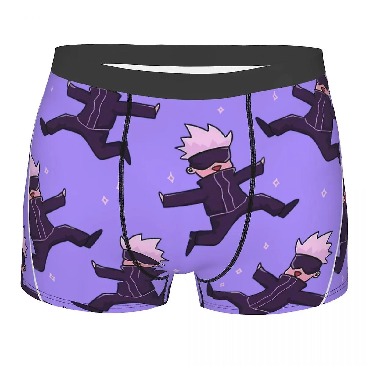 Jujutsu Kaisen Adventure Anime Gojo Lindo Calzoncillos Homme Bragas Hombre Ropa Interior Sexy Shorts Boxer Briefs