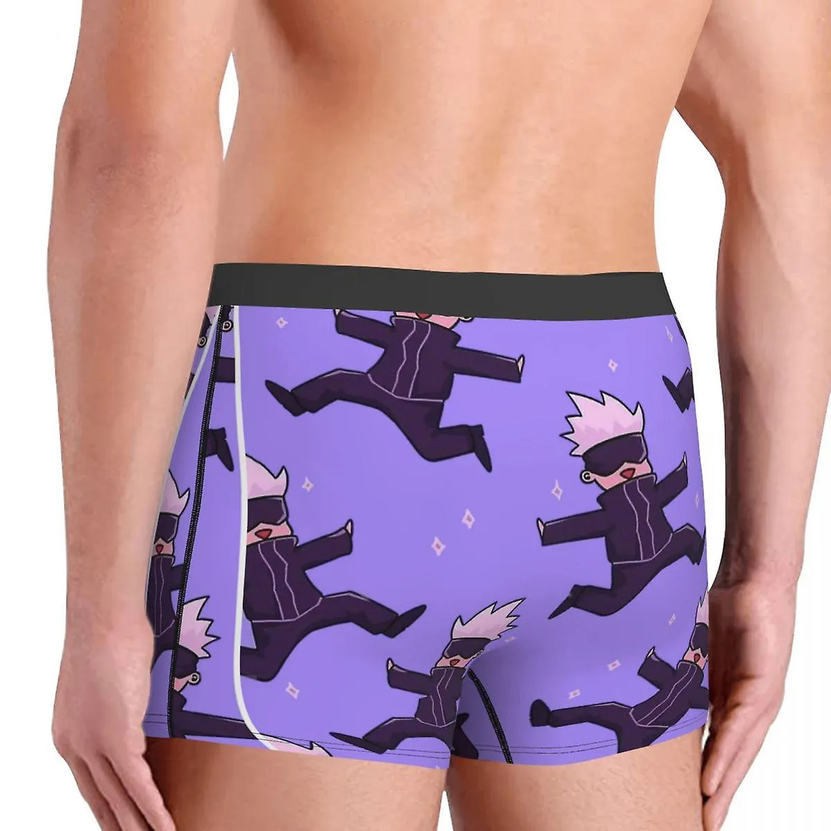 Jujutsu Kaisen Adventure Anime Gojo Lindo Calzoncillos Homme Bragas Hombre Ropa Interior Sexy Shorts Boxer Briefs