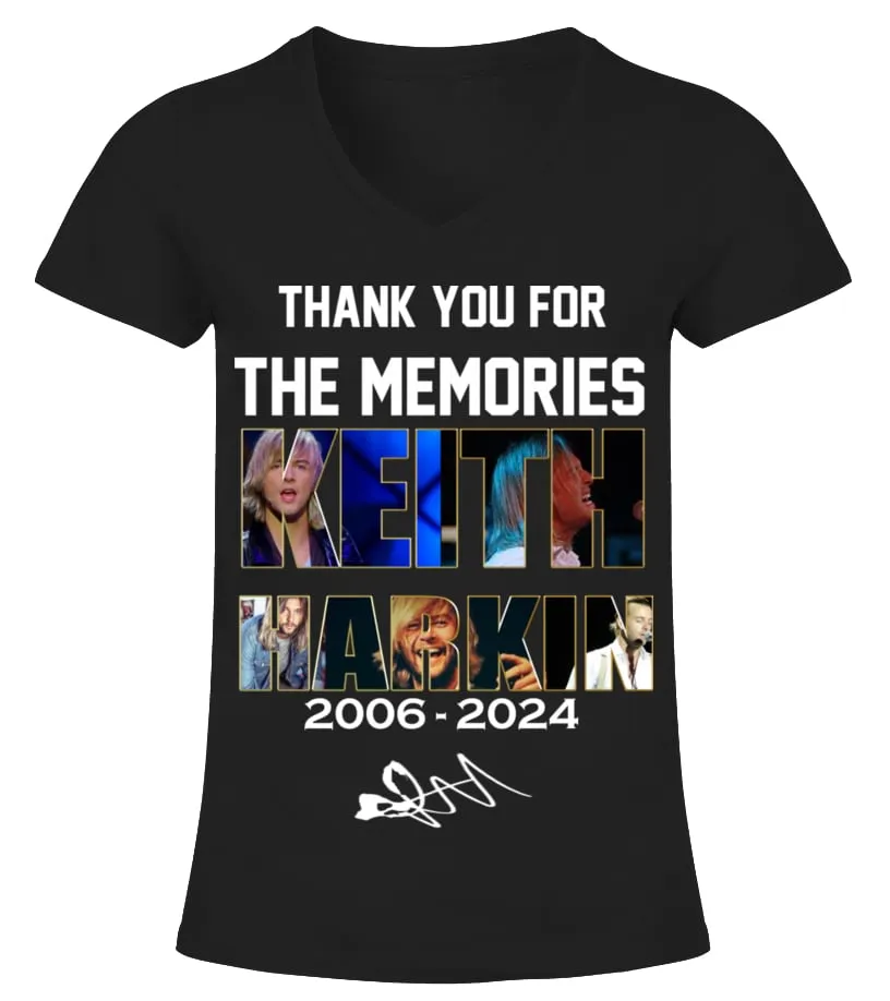 KEITH HARKIN 20062024 CAMISETA CUELLO PICO MUJER