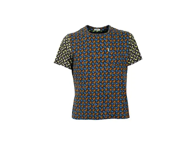 Kenzo Camiseta Abstracta Multicolor 