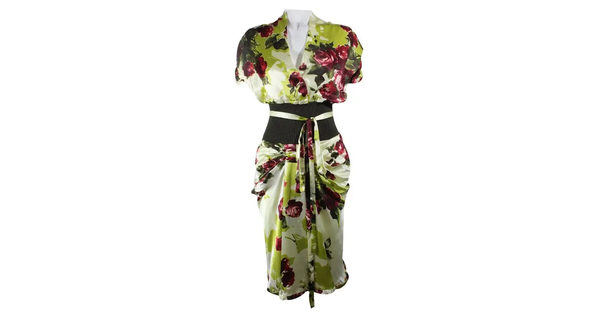 Kenzo Vestido Multicolor 