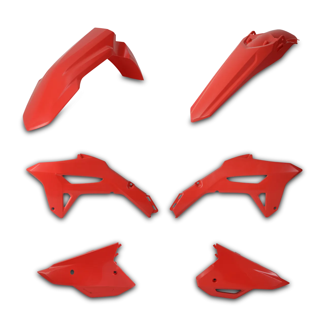Kit de Plástico Acerbis Rojo