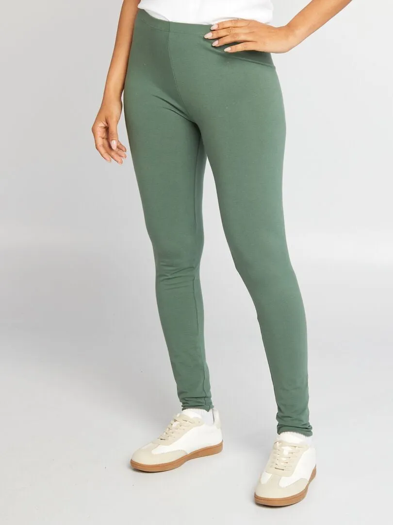 LEGGING BáSICO LARGO  VERDE
