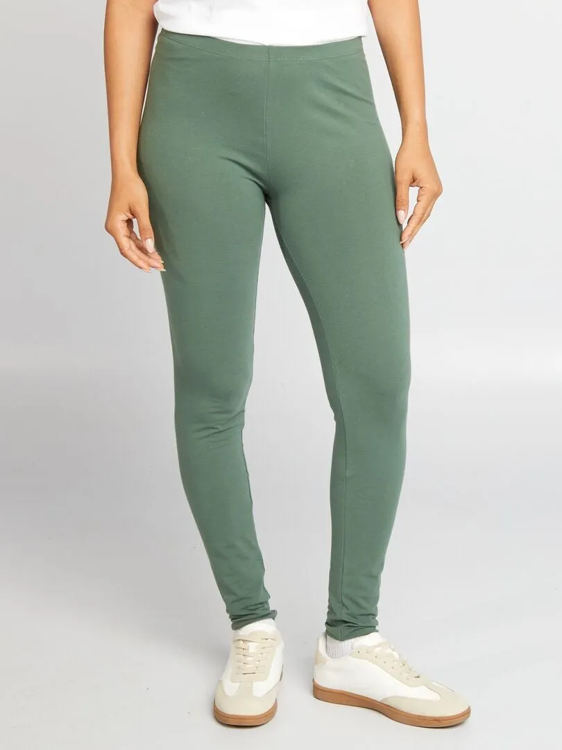 LEGGING BáSICO LARGO  VERDE
