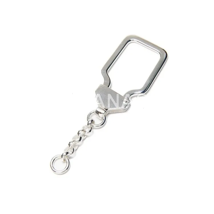Llavero personalizado estrella en plata de ley