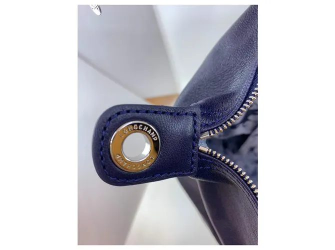 Longchamp plegable Azul marino 