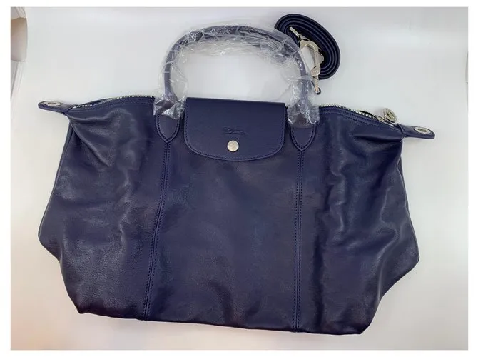 Longchamp plegable Azul marino 