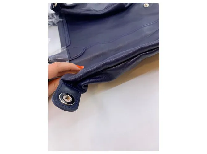 Longchamp plegable Azul marino 