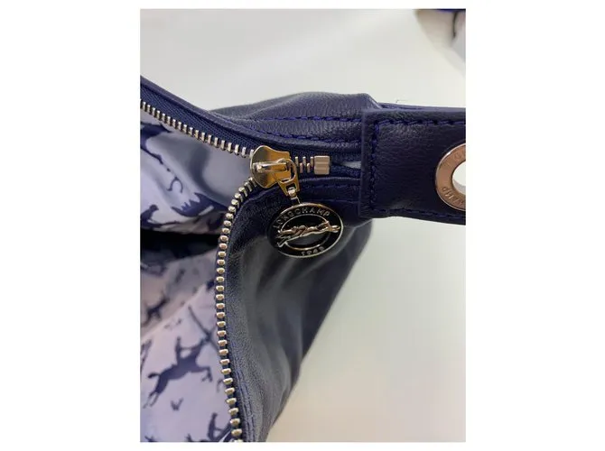 Longchamp plegable Azul marino 