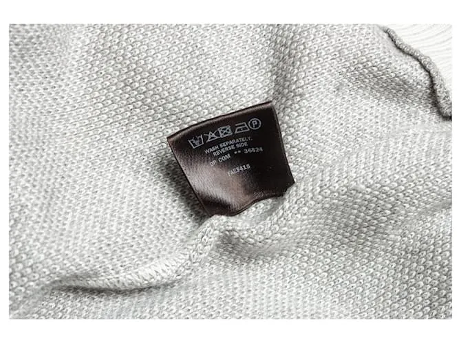 LORO PIANA, Tirador de cremallera en gris 