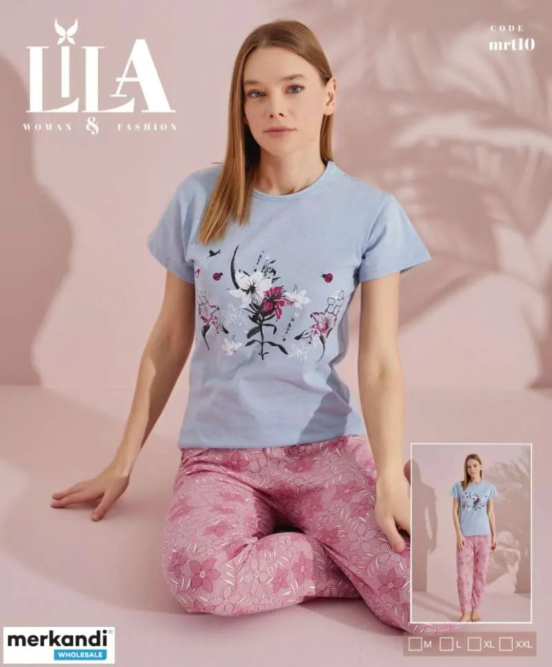 Los pijamas de manga corta para mujer con calidad premium ofrecen una amplia gama de opciones de color y estilo para su comodida