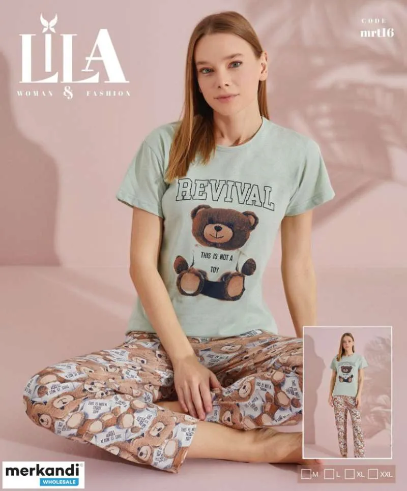 Los pijamas de manga corta para mujer con calidad premium ofrecen una amplia gama de opciones de color y estilo para su comodida