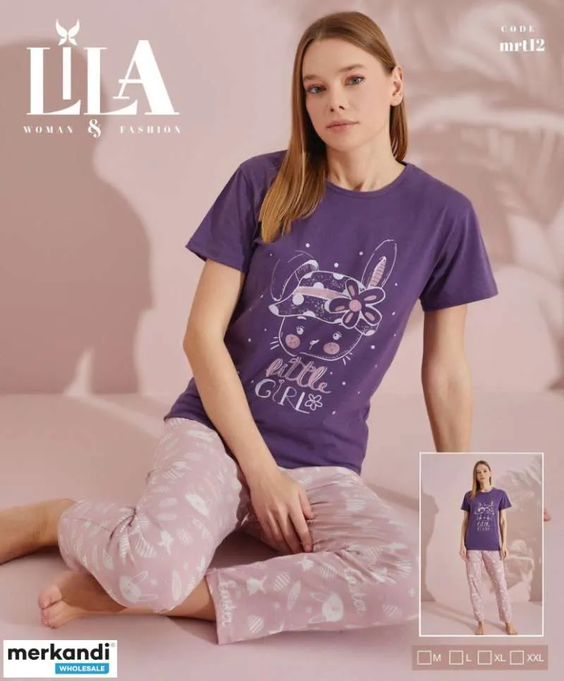 Los pijamas de manga corta para mujer con calidad premium ofrecen una amplia gama de opciones de color y estilo para su comodida