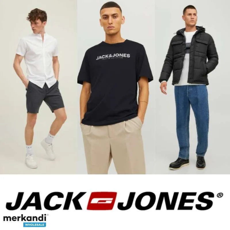 LOTES JACK & JONES PARA HOMBRES AL POR MAYOR  PRECIOS AJUSTADOS POR KILO