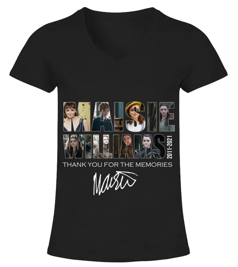 MAISIE WILLIAMS 20112021 CAMISETA CUELLO PICO MUJER