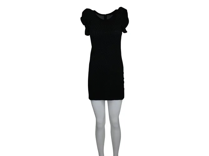 Maje Vestidos Negro 