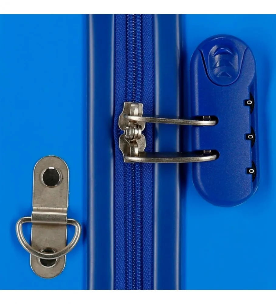 MALETA INFANTIL LA PATRULLA CANINA AZUL 38X50X20CM