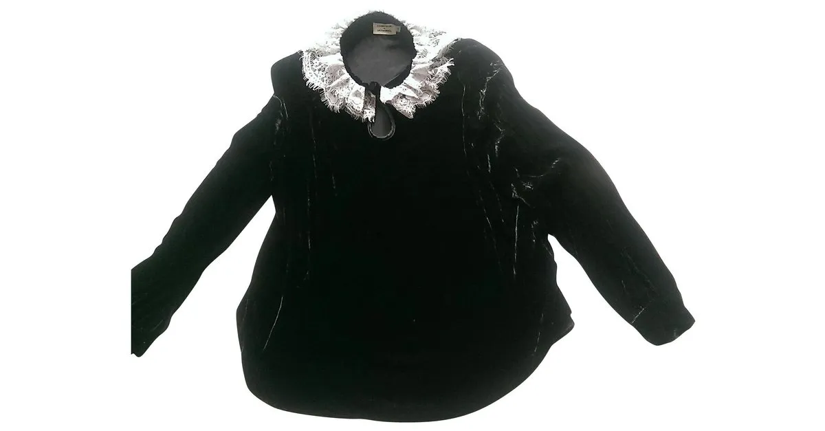 Manoush Tops Negro 