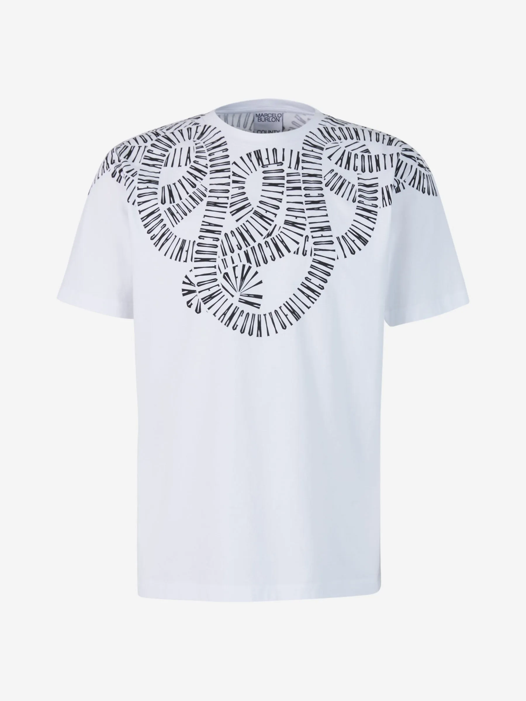 Marcelo Burlon Camiseta Efecto Domino