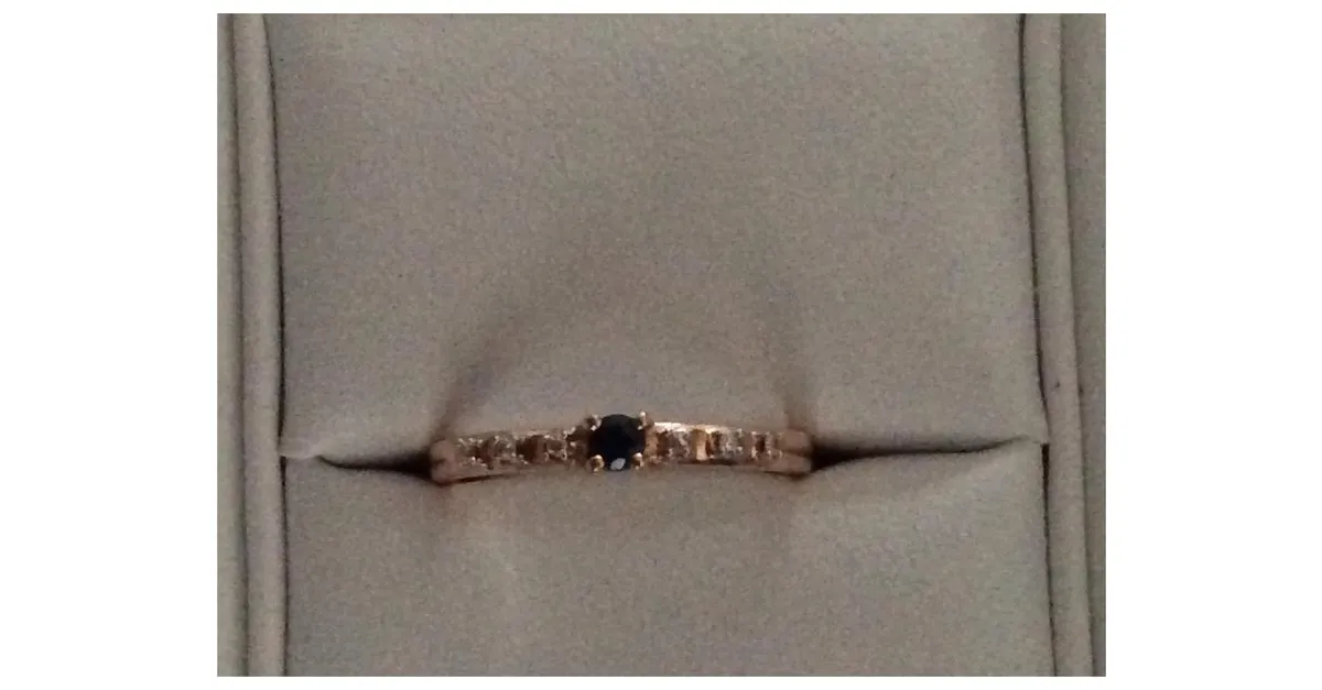 Mauboussin Anillo cápsula Emotion Azul marino 