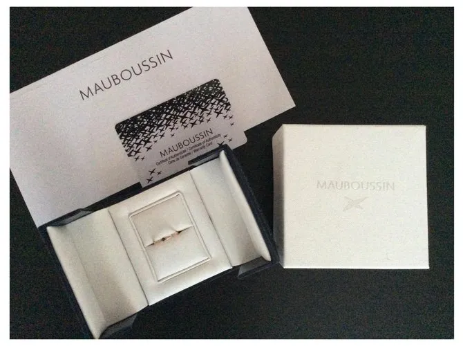 Mauboussin Anillo cápsula Emotion Azul marino 