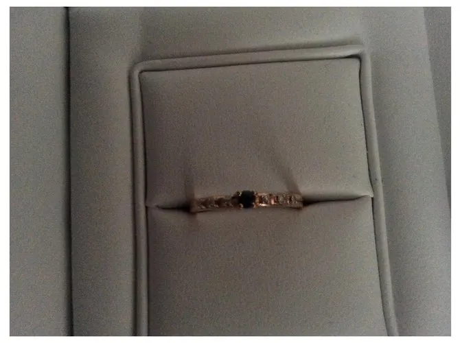Mauboussin Anillo cápsula Emotion Azul marino 