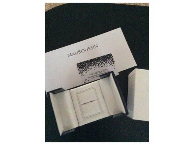 Mauboussin Anillo cápsula Emotion Azul marino 
