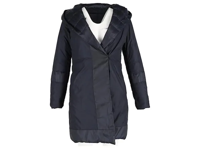 Max Mara Acolchado Nylon Azul Marino 