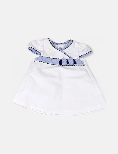 Mayoral vestido blanco detalle