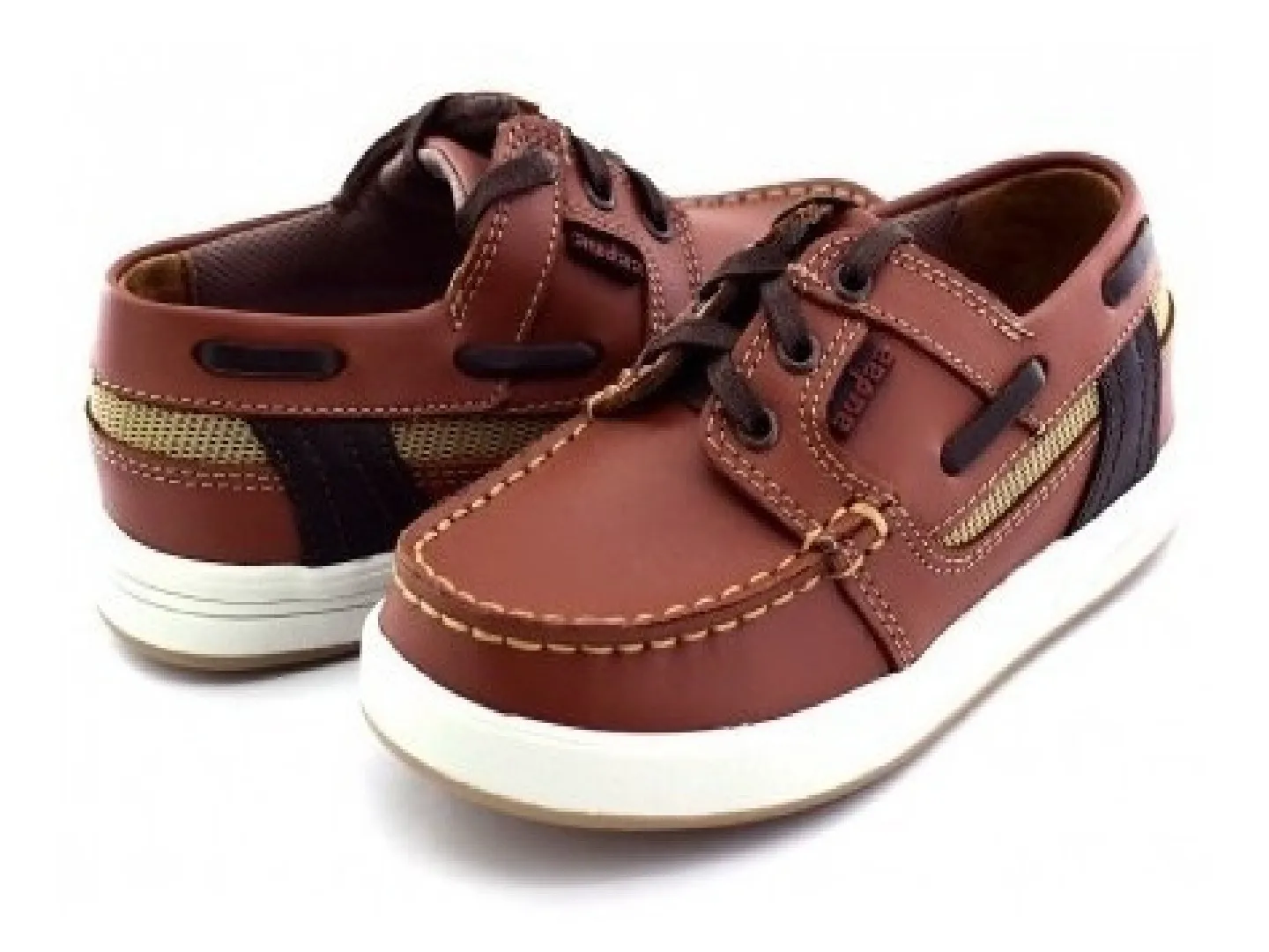 Mocasines Coqueta 442802 Miel Para Niño