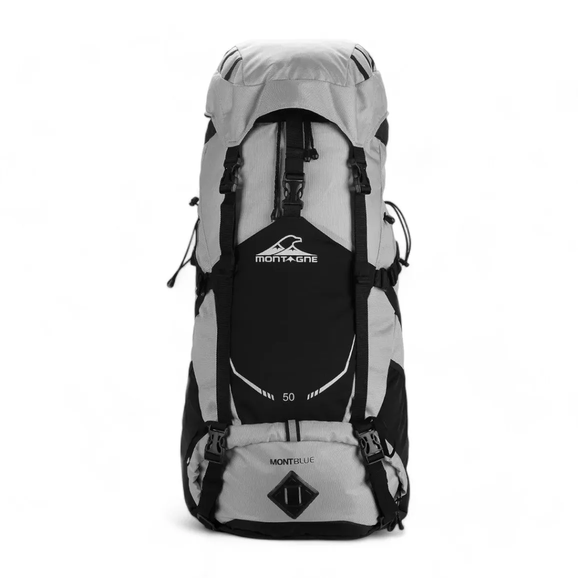 Mochila Montagne Mont Blue Neo Gris Negro