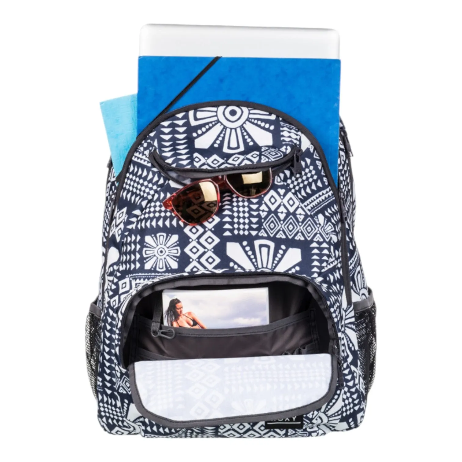 Mochila Roxy Shadow Swell Printed Negro