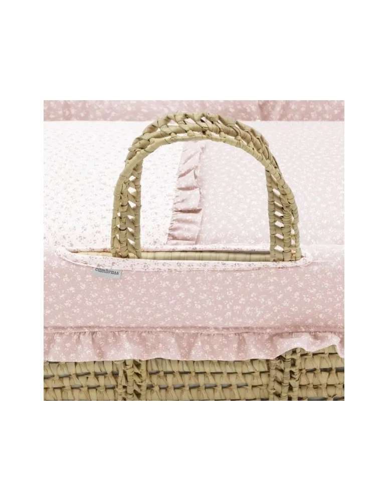 MOISES DE PALMA ACOLCHADO UNE LIBERTY ROSA CAMBRASS