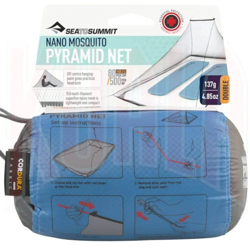 Mosquitera de montaña PIRAMIDE DOBLE NANO SeaToSummit