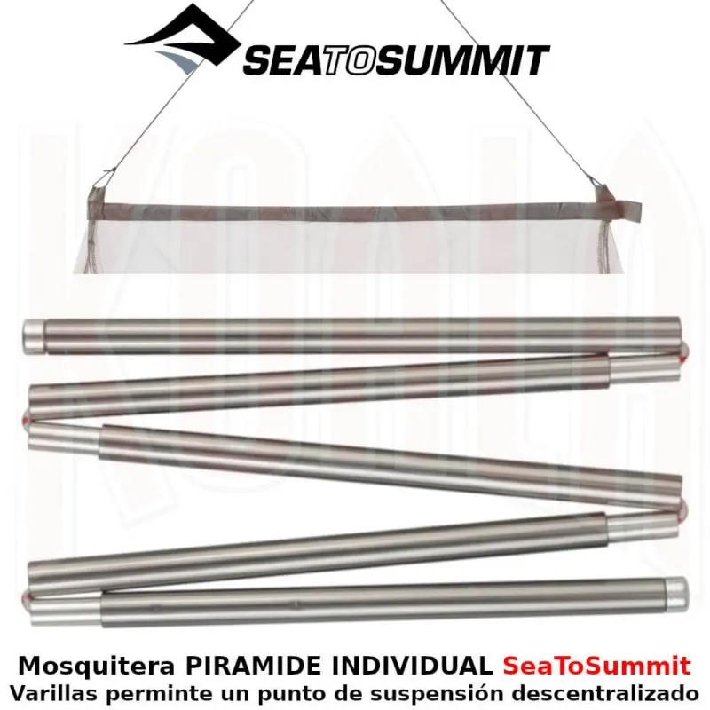 Mosquitera de montaña PIRAMIDE DOBLE NANO SeaToSummit