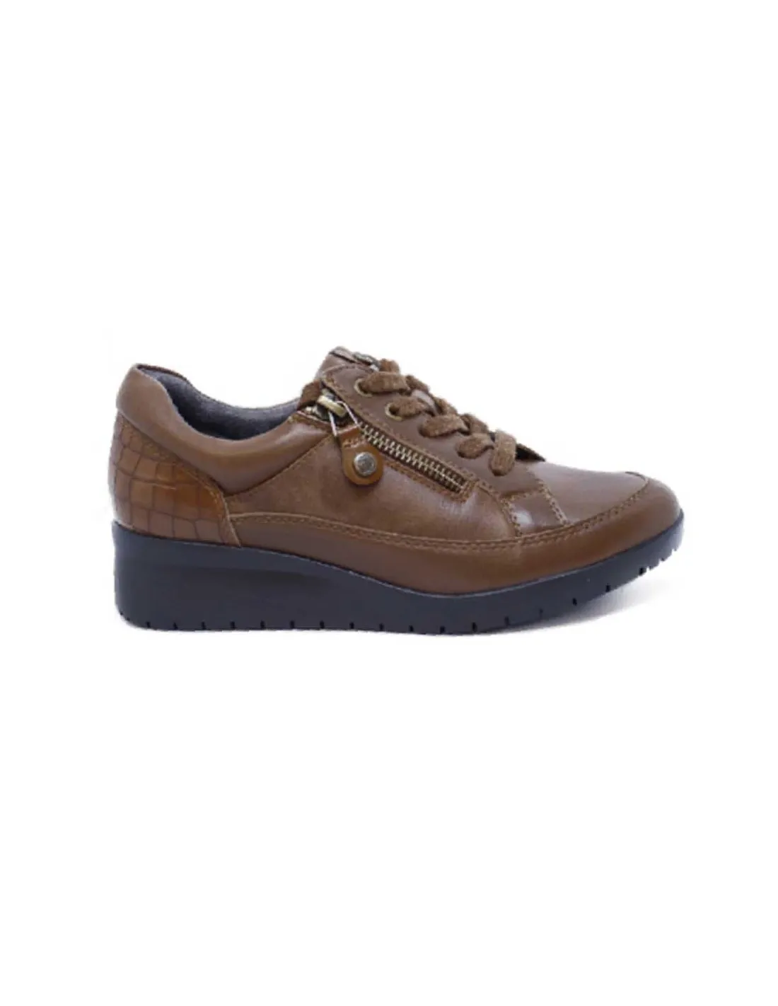 MYSOFT ZAPATO PIEL CORDÓN Y CREMALLERA 24M813