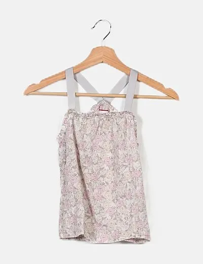 Neck & Neck Blusa blanca estampado floral