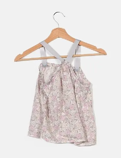 Neck & Neck Blusa blanca estampado floral