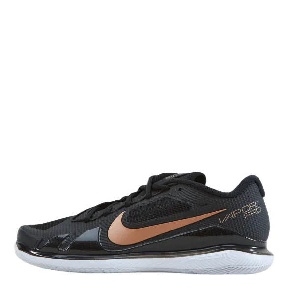 NIKE COURT AIR ZOOM VAPOR PRO WOMEN BLACK/MTLC RED BRONZEWHITE