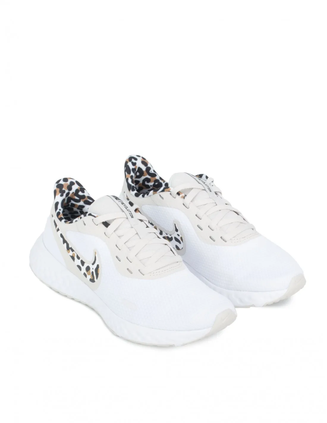 NIKE Revolution 5 PRM Blancas Leopardo