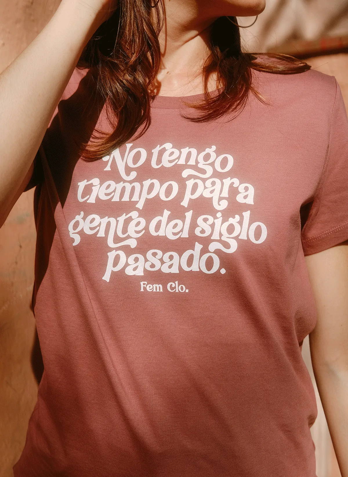 No tengo tiempo para gente del siglo pasado.